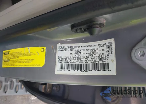 2001 Toyota Sequoia Limited V8 z USA, uszkodzony, nr VIN 5TDBT48A11S032779